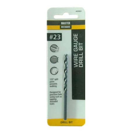 Swivel Master Mechanic No.23 Wire Gauge Number Drill Bit - Black - 3-1/8in. SW3847439